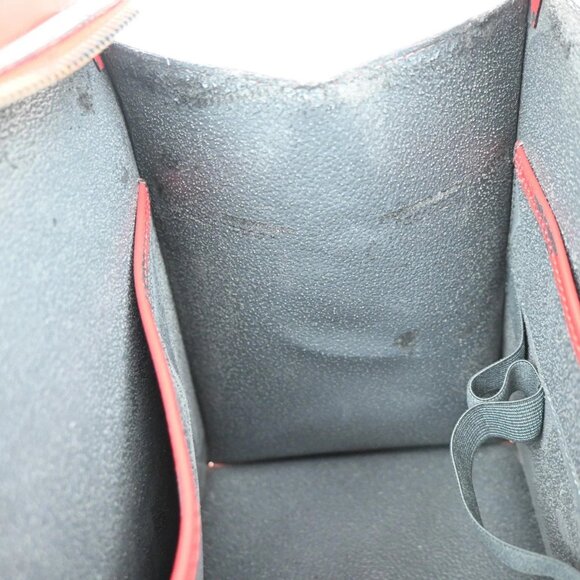 LOUIS VUITTON LV Logo Riviera Hand Bag Epi Leather Red France M48187 36YH416 - Picture 12 of 16